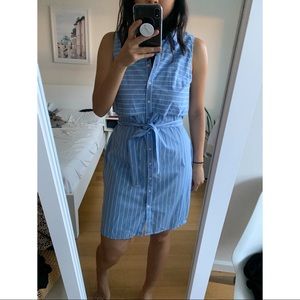 Brooks brothers sleeveless shirt dress sz 10